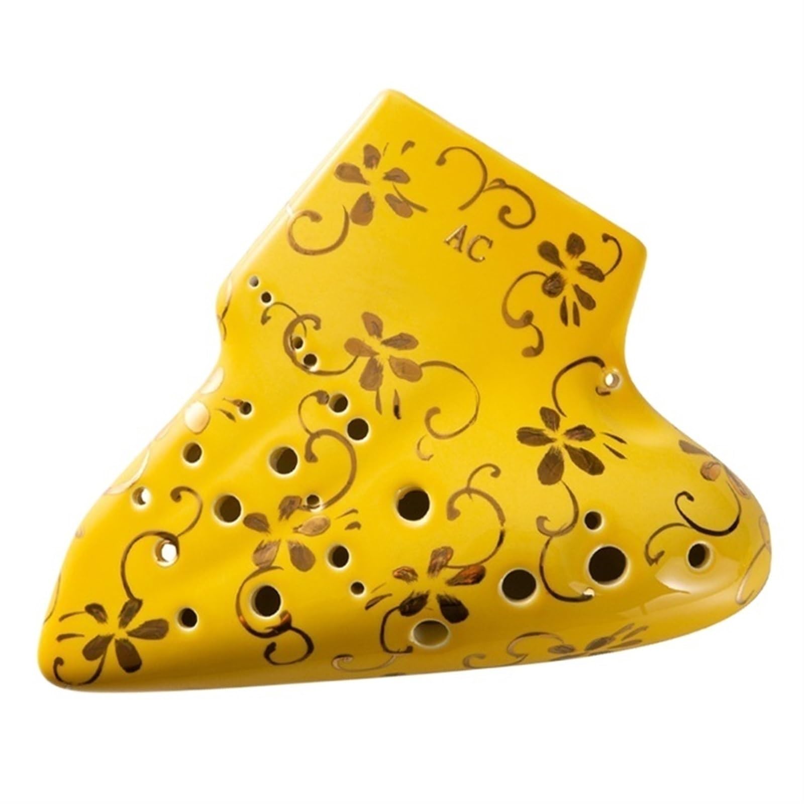 ocarina instrumento Ocarina De Cerámica De Cuatro Tubos Ocarina Alto C AC Instrumento De Ocarina Profesional De Amplio Rango