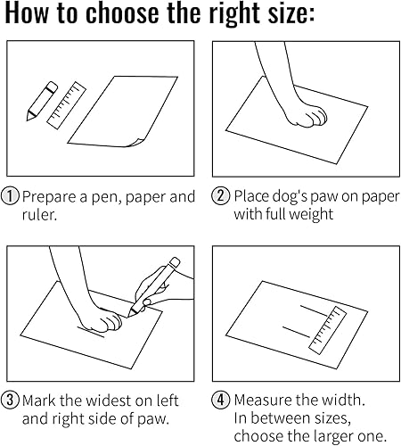Miniatura 2 de Truelove - Botas impermeables para perros con las mejores correas reflectantes para tallas pequeñas, medianas y grandes