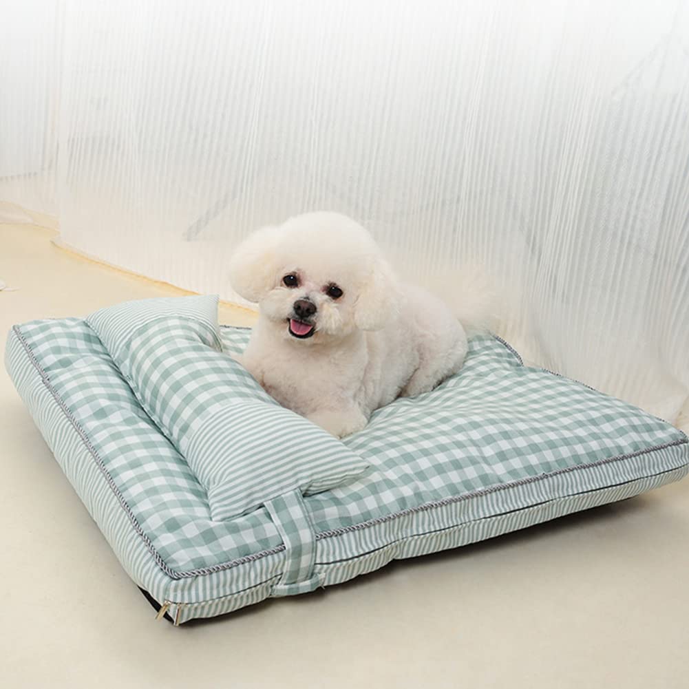 GUOCU Cama para Mascotas, Cama Perro Pequeño Ortopedica, Colchón Perro Lavable, Cojín Perro con Funda Desenfundable, Cama para Perros y Gatos Pequeños y Medianos