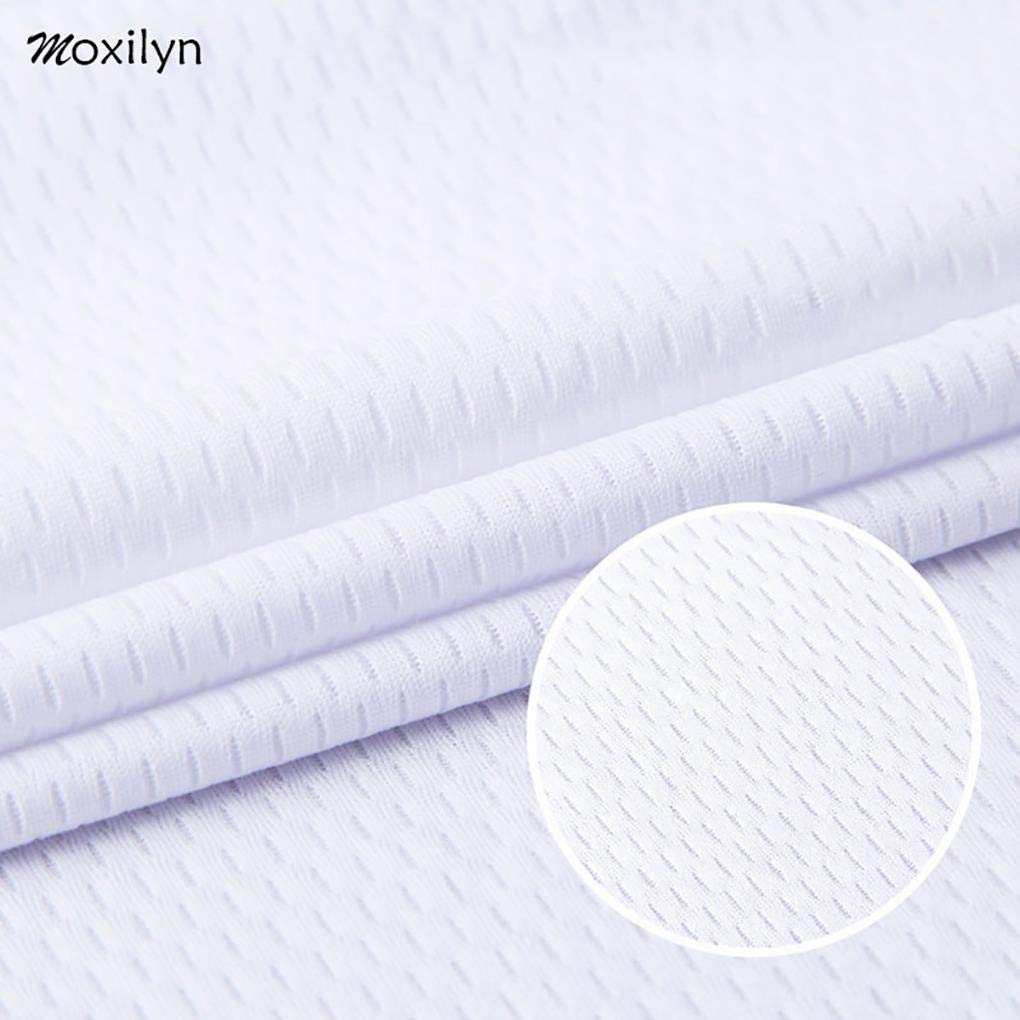 Moxilyn Vêtements de cyclisme pour homme, maillot à manches courtes + short, coussin gel 9D, cyclisme mode ensemble complet, maillot de cyclisme pour homme, séchage rapide, respirant
