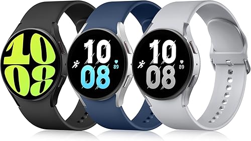 GEAK Paquete de 3 correas sin huecos compatibles con Samsung Galaxy Watch 6 1.732 in 1.575 inGalaxy Watch 5Watch 4 1.575 in 1.732 inGalaxy Watch 5 GEAK Paquete de 3 correas sin huecos compatibles con Samsung Galaxy Watch 6 1.732 in 1.575 inGalaxy Watch 5Watch 4 1.575 in 1.732 inGalaxy Watch 5