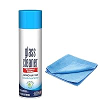 OPTI Foaming Glass Cleaner Spray, 23 Fl Oz, Ammonia-Free, Streak-Free, Fast Drying, for Windows and Mirrors