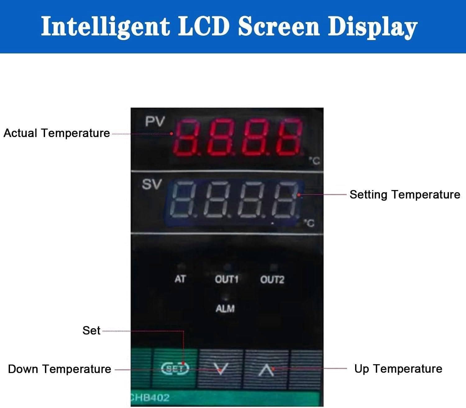 Digitales Thermostat-Laborwasserbad, 5L Edelstahl, konstante Temperaturregelung, PID-intelligentes System, Lift-Typ-Design für Öle und Wasser