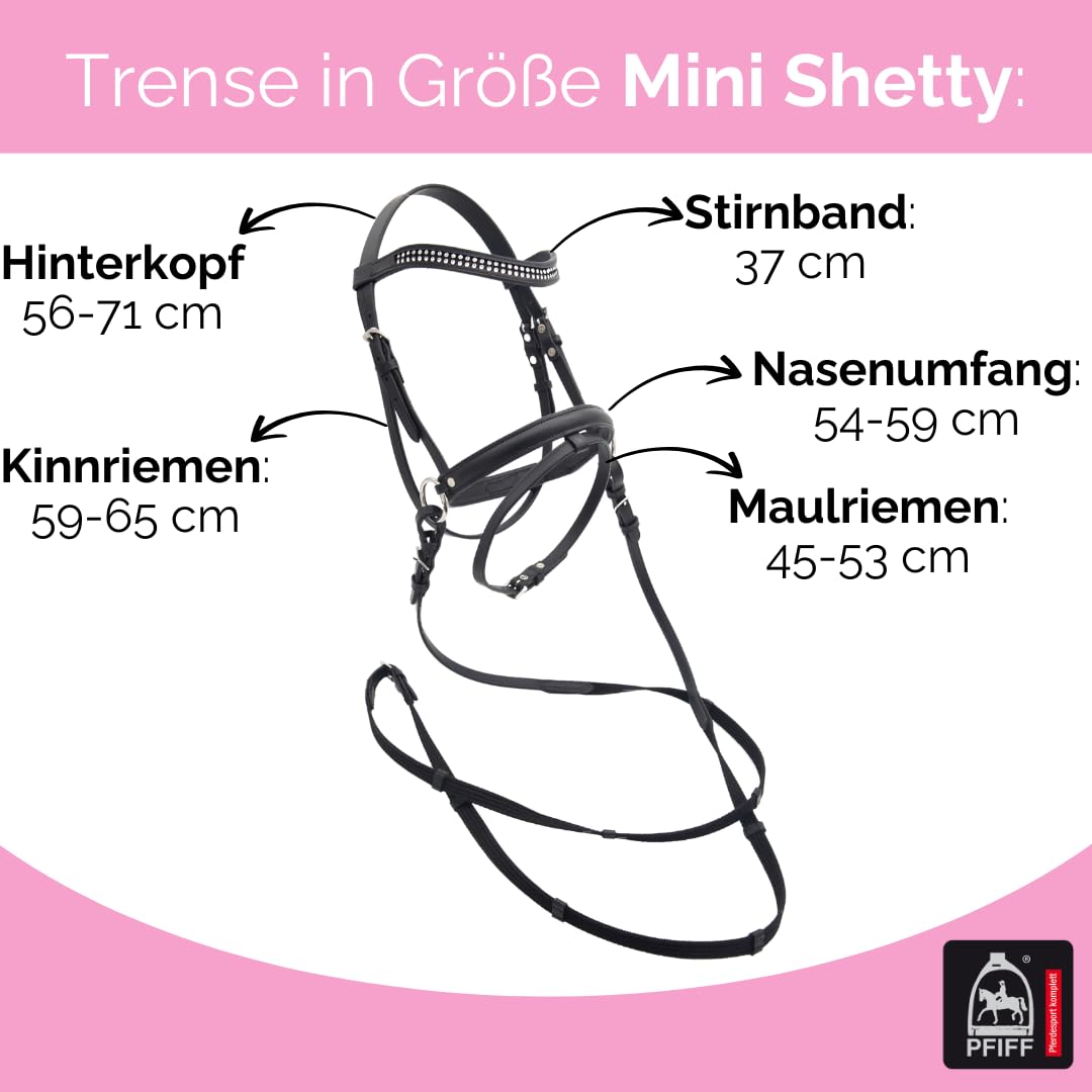 PFIFF 103122 Kinder Sattelset für Holzpferde, Reitset, Sattel und Trense für Spielpferde, Pink/Rose, MS