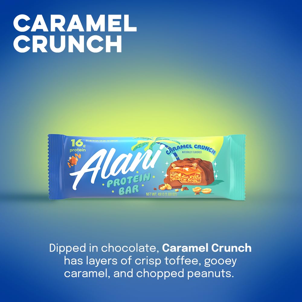 Alani Protein Bar - Caramel Crunch 48g x 12