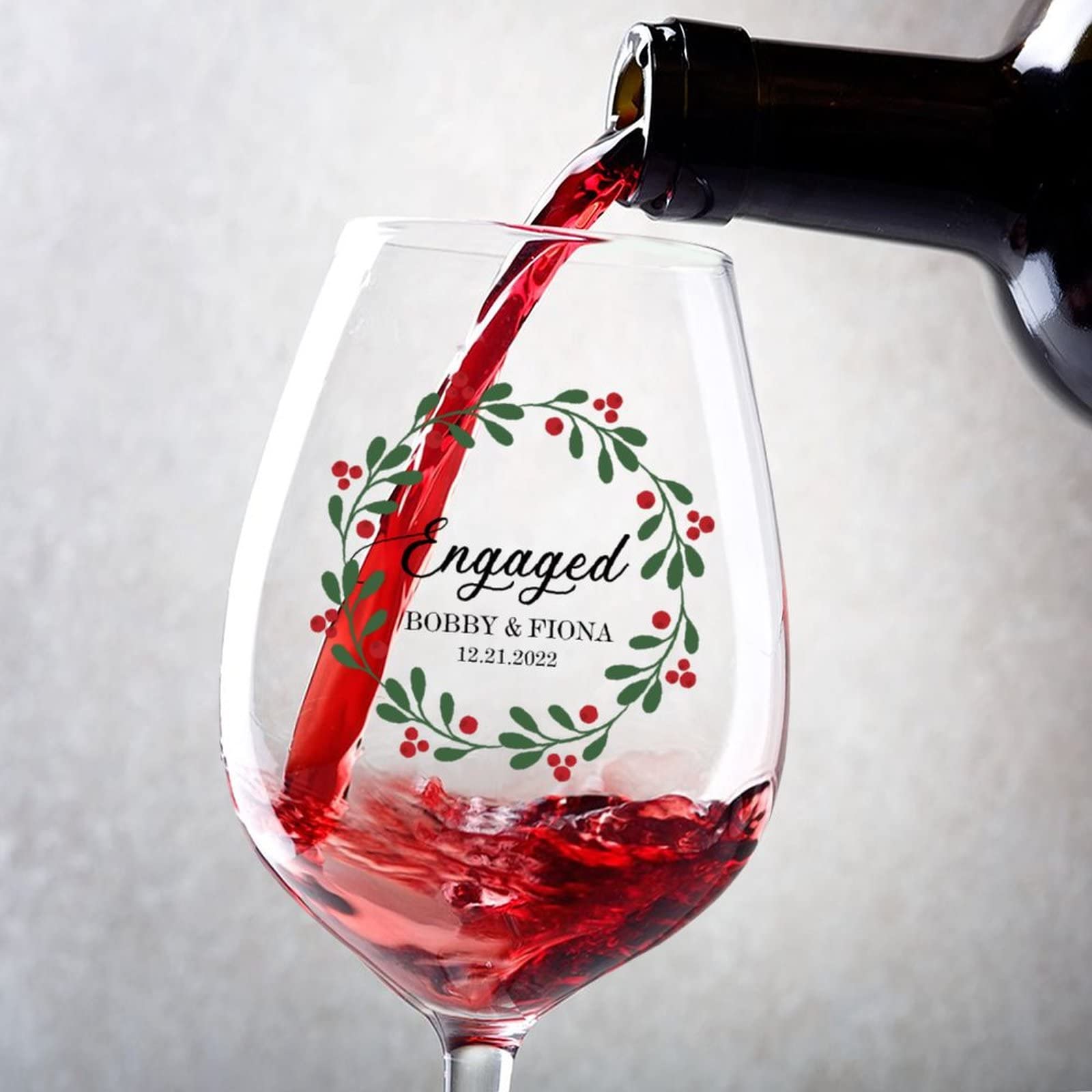 Verres à vin personnalisés pour couples : célébrez votre amour au quotidien