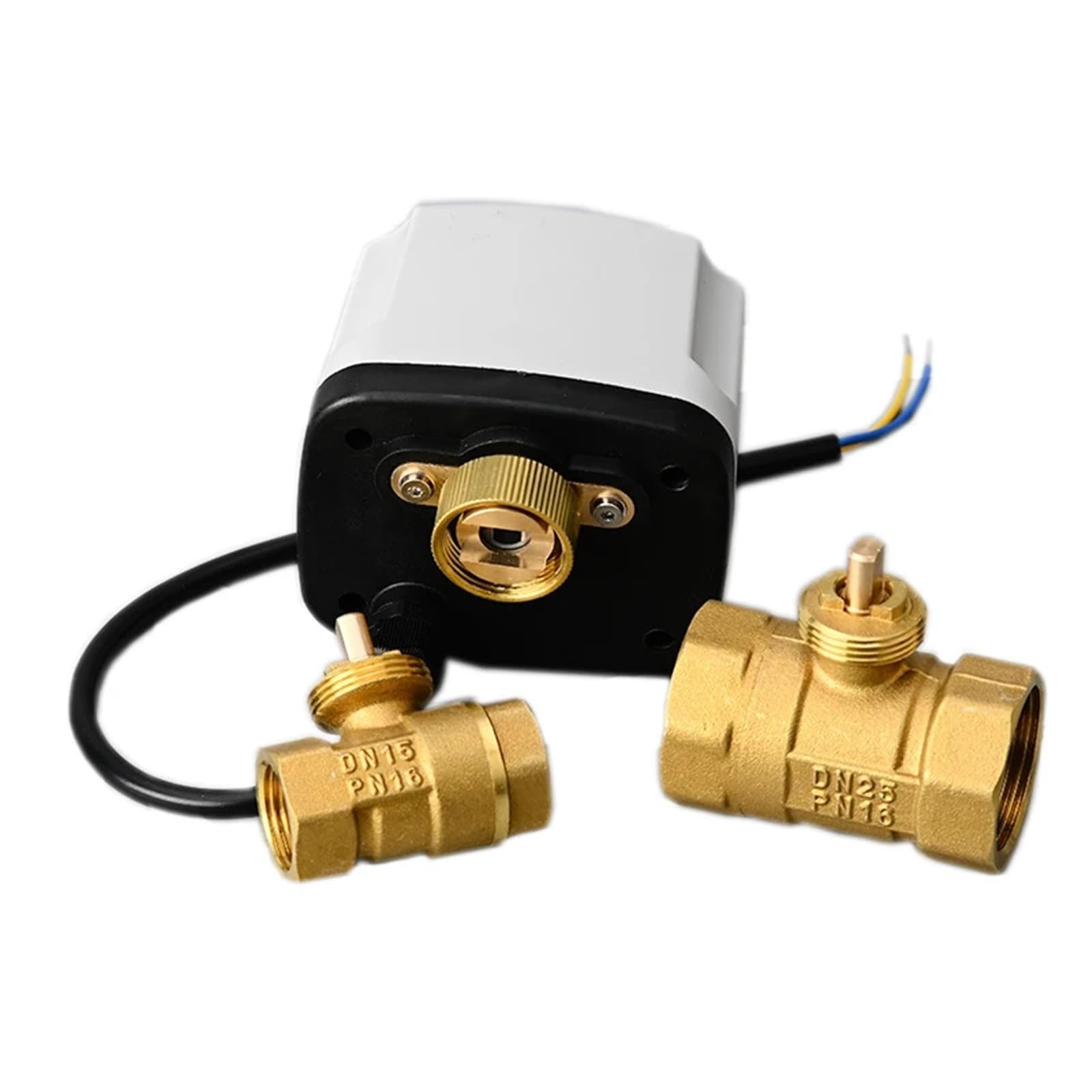 Valvola a sfera motorizzata impermeabile IP65 da 1/2" 3/4" 1" 2" Valvola a sfera elettrica in ottone(DN50,24VDC,CR04)