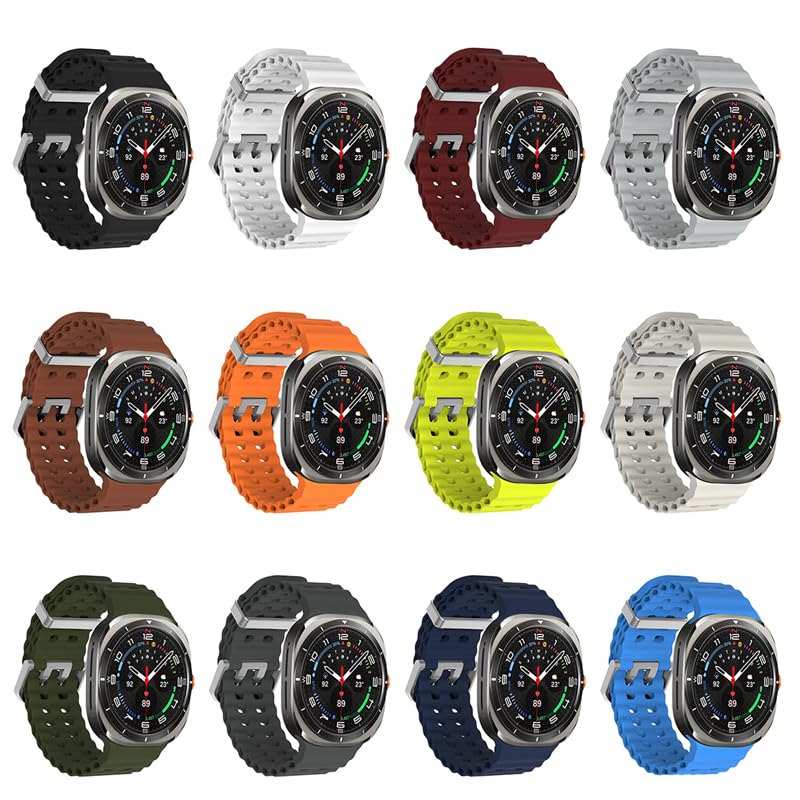 Bracelet marin Galaxy Watch Ultra 47mm SCRUBY anti-transpiration - 5