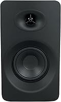 Vista 5 de Rockville ASM4 Powered Studio Monitor Speaker Pair, 4", 2-Way, 200W, Black, Bluetooth, Optical Input, Perfect for Studio Monitoring, Computer
