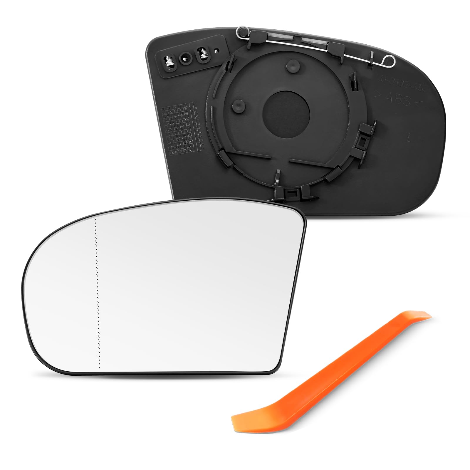 Driver Side Mirror Compatible with 2001-2007 Mercedes Benz C Class W203 C230 C240 C280 C320 C350 C55 AMG, 2003-2006 E Class W211 E320 E350 E500 E55 AMG, Left Side Mirrors, Heated