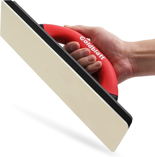 Miniatura 6 de Goldblatt Flotador de lechada de 4 x 12 pulgadas con paquete de 3 esponjas para limpieza de lechada – Flotador de lechada de goma moldeada,