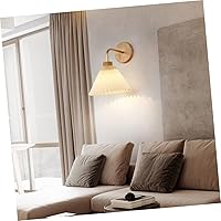 Vista 4 de DOITOOL Lámpara de pared colgante, lámpara de pared para mesita de noche, lámpara de pared con brazo oscilante, lámparas de lectura para lámpara