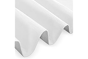 1mm Thick White Felt Fabric 72x36 Inch by The Yard
