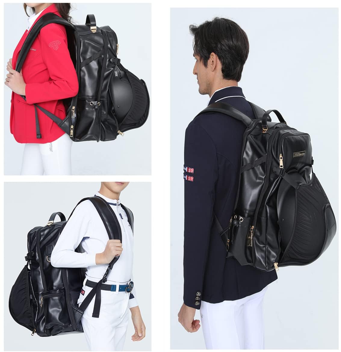 Borsa per stivali da equitazione, borsa sportiva per uomo e donna, borsa per il trasporto e lo sport per ragazze per sport, fitness, viaggi, vacanze, yoga