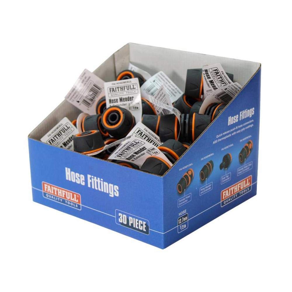 Faithfull Plastic Hose Mender (Box 30) FAIHOSEMEBUL