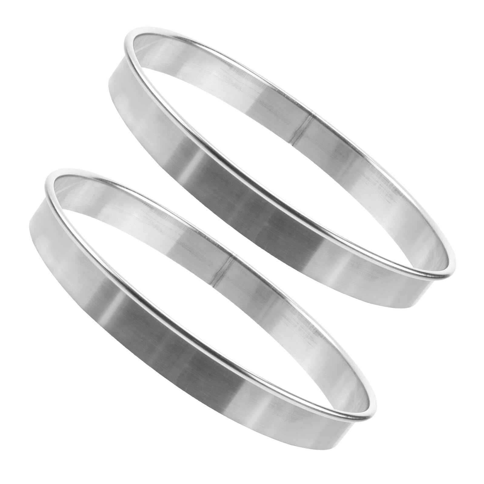 Anillos metálicos para hornear pizzas GALPADA de 23 cm y moldes de repostería