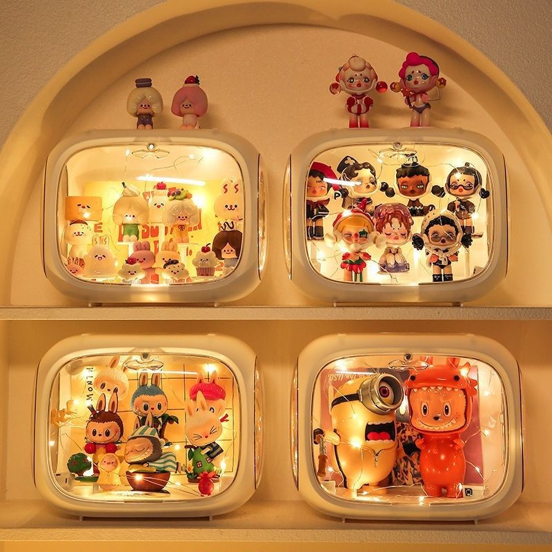 Amazon.com: Clear Acrylic Display Case for Figures with LED Light