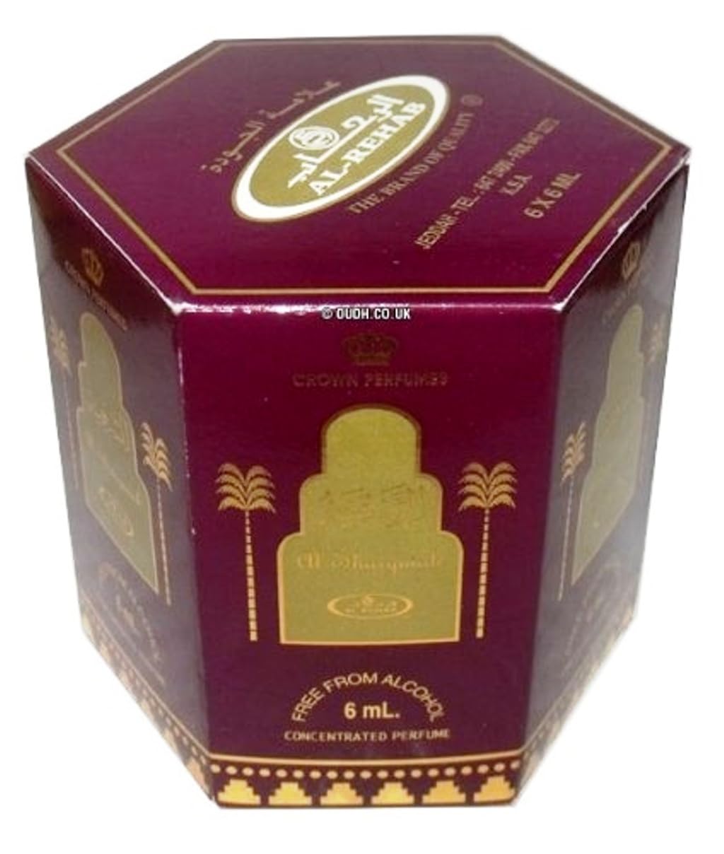 Al Sharquiah - 6ml (.2oz) Roll-on Perfume Oil by AlRehab (Box of 6)
