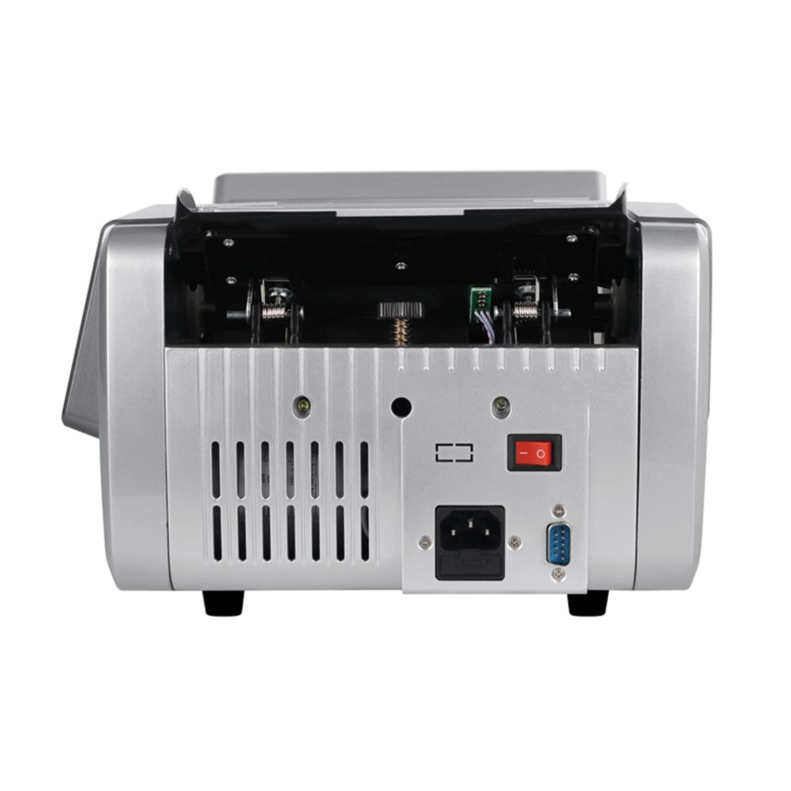 EDEDE Macchina Conta Soldi, Contatore di Denaro, rilevatore di valute con LCD Visualizza Il rilevatore di Punti Totale Dollaro statunitense Rilevatore di valute Multi-valuta Euro UV MG