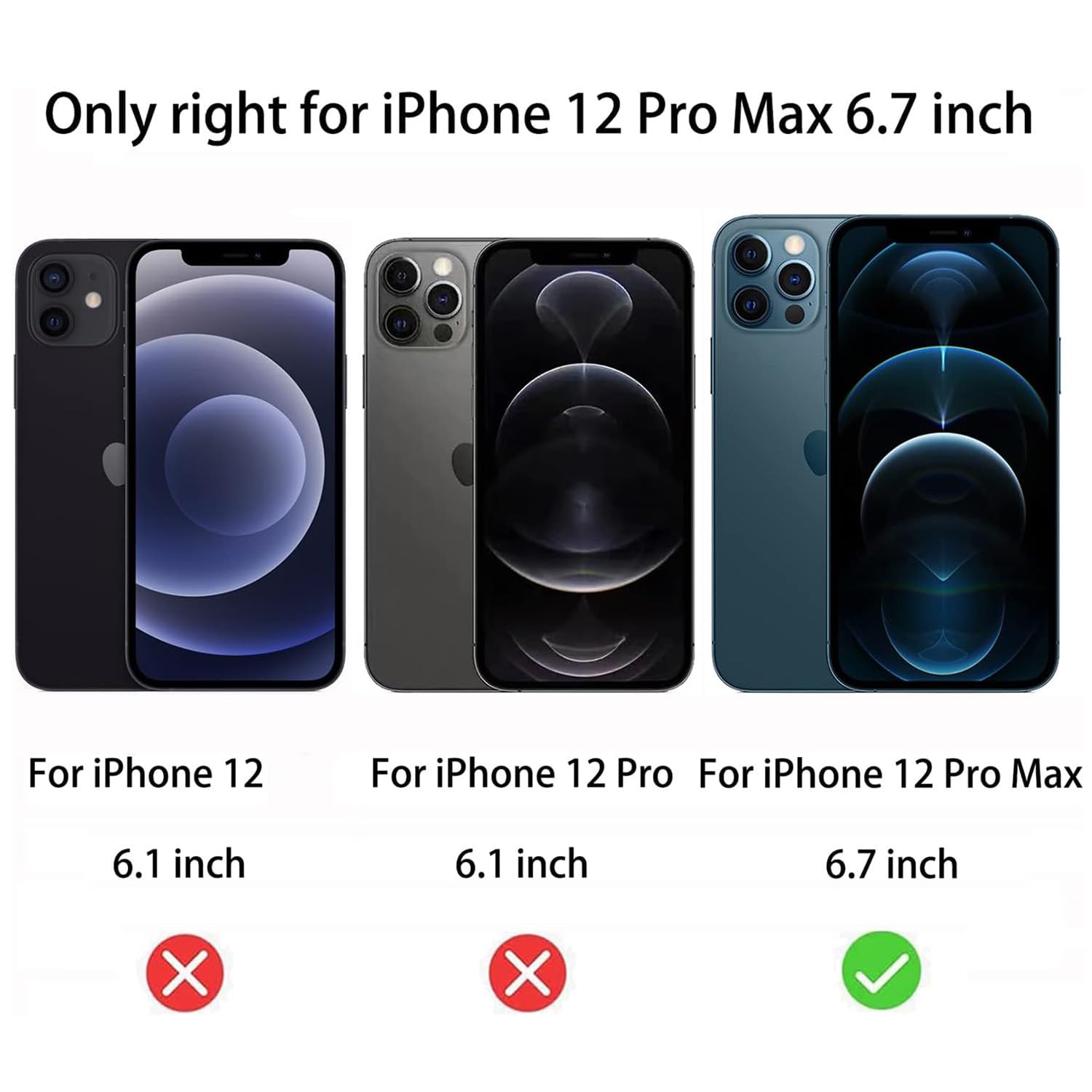 2-pak anty-niebieskie szkło hartowane do iPhone'a 12 Pro Max Anti-Spy folia ochronna na ekran galwanizowana niebieska 17.0 cm