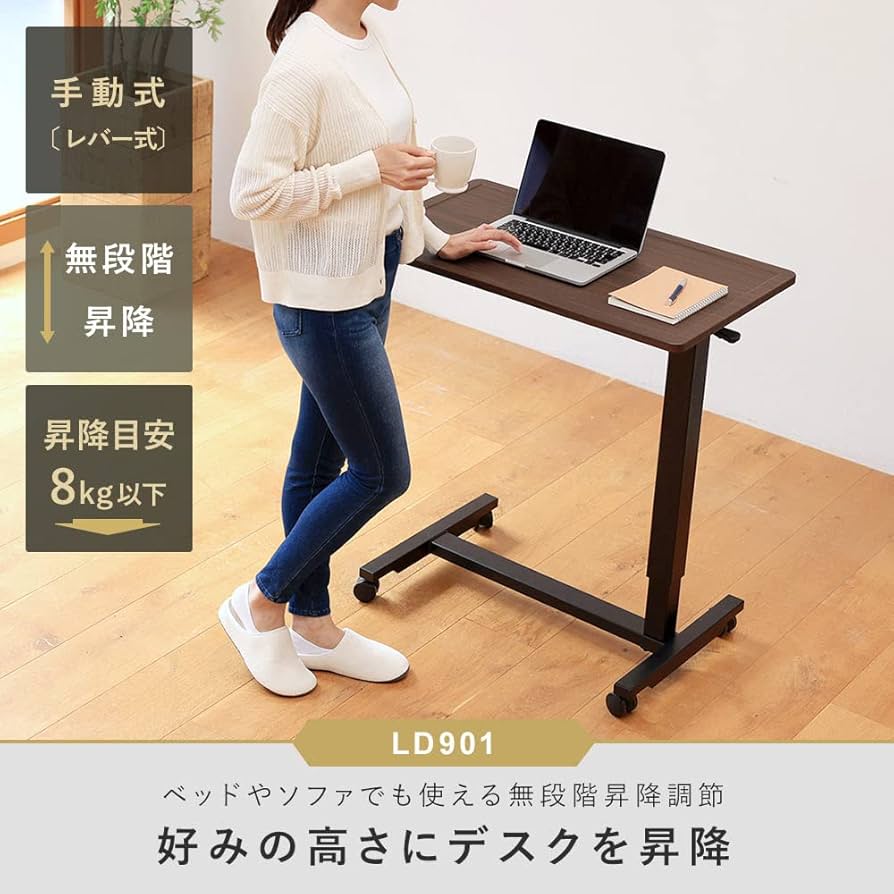 値下げしました！6JOHAN / コンパクトクリアデスク コンパクトクリアデスク 透明感ある省スペースおしゃれデスク