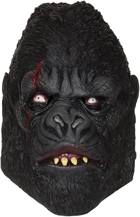 Zombie Gorilla Mask Rubber Masks Unisex