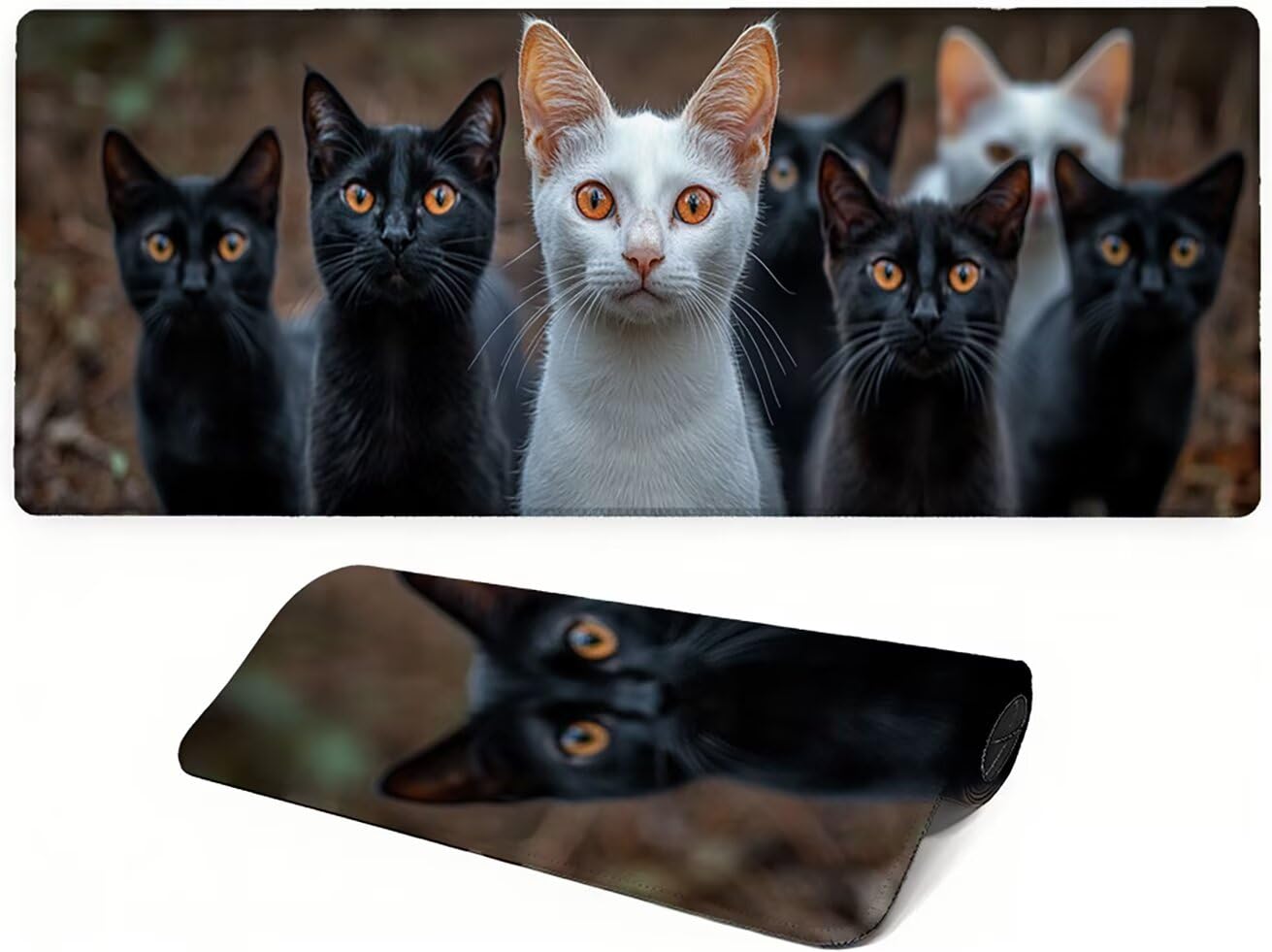 Genérico Lpfieonn Animales Gaming Alfombrilla Ratón 160x80cm PF-2397