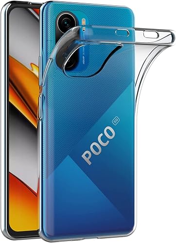 Funda para Xiaomi Poco F3 / Redmi K40, parachoques de gel de goma TPU suave, cubierta trasera transparente