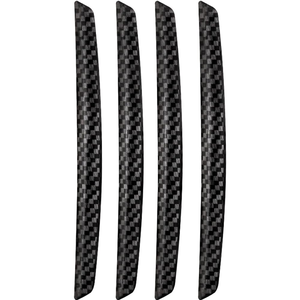 YIXUEERWSY 4 Pcs Car Carbon Fiber Door Guard for Audi Q2 GA I 2020-2024,Door Edge Protection Strip, Bumper Guard Scratch Anti collision Door Protector