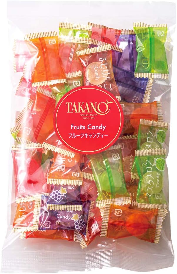 新宿高野 フルーツキャンディー 170g (6種の国産果実の味) キャンディ プチギフト 個包装