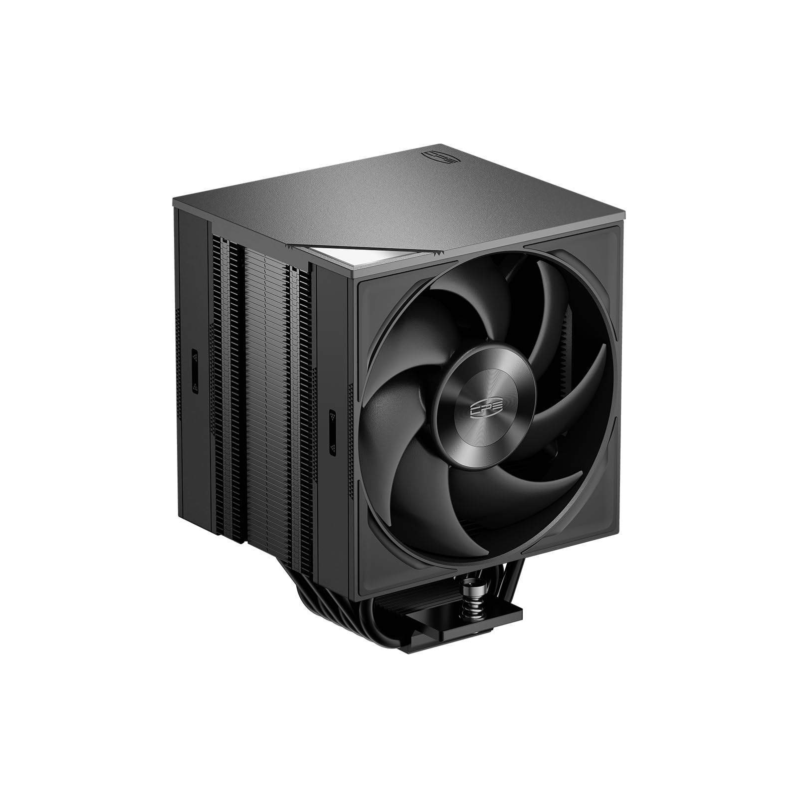 CPS RZ700D BK Dissipatore per CPU ad Aria, Cooler Flagship a Torre Singola con 7 Heatpipe e Ventola F5 S120 PWM, Copertura Superiore Magnetica, Compatibile con Intel LGA 1700/1851/1200 & AMD AM5/AM4