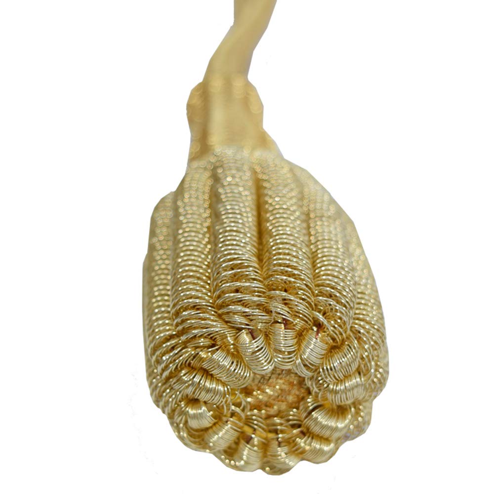 AAR New Military Officer's Sword Knot Navy Gold Metallic Cord American US Coast Guard Cord Acorn