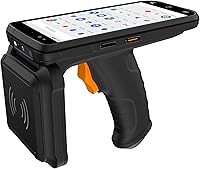 Rayoungtek N78SH Android 12 UHF RFID Barcode Scanner with Zebra SE4710 & Impinj E710, 4GB/64GB RAM, 4G LTE Rugged Mobile PDA