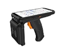 Rayoungtek Android Barcode Scanner UHF RFID Reader, Android 12 4+64GB, Built-in Zebra SE4710 Scanner Impinj E710 RFID Tag Reader, 4G Wireless Mobile Computer