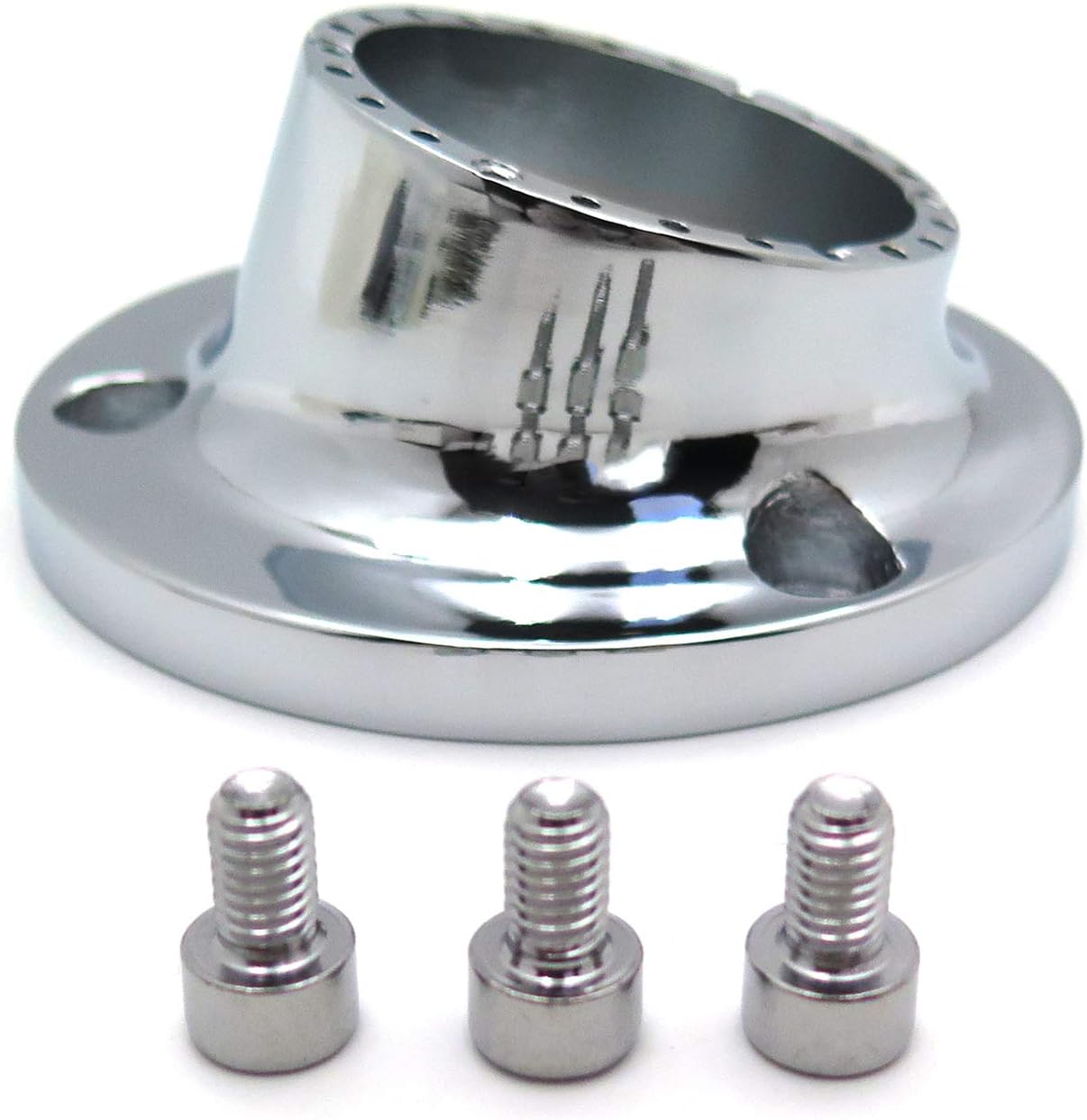XKMT-Chromed Exhaust Tip Muffler Power Compatible With Bruin 350 Grizzly 660 Atv Kodiak 400/450 [B00YWCAELM]