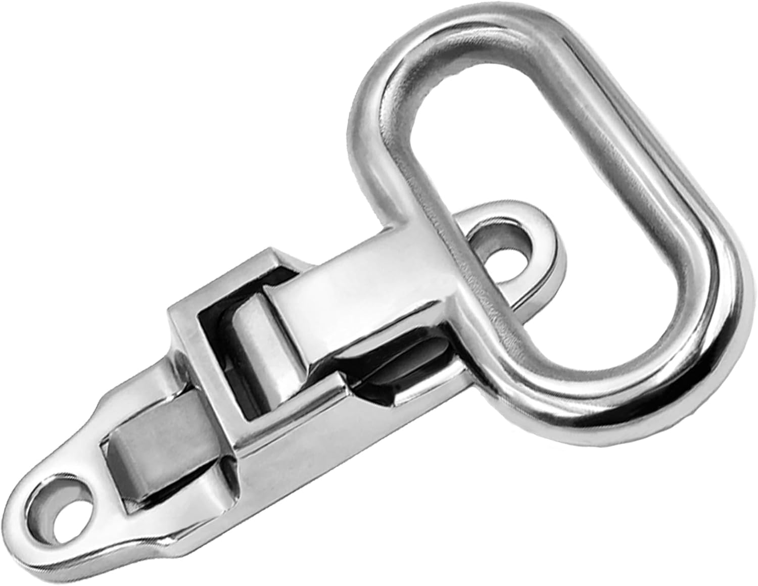 YANYUCB Folding Mast Step,Heavy Duty 316 Stainless Steel Folding Flip up Step Marine Boat Deck Hardware for Boat,Yacht,Car,Rv,Camper,Truck,2 Pack 4.3 x 1.83 inch