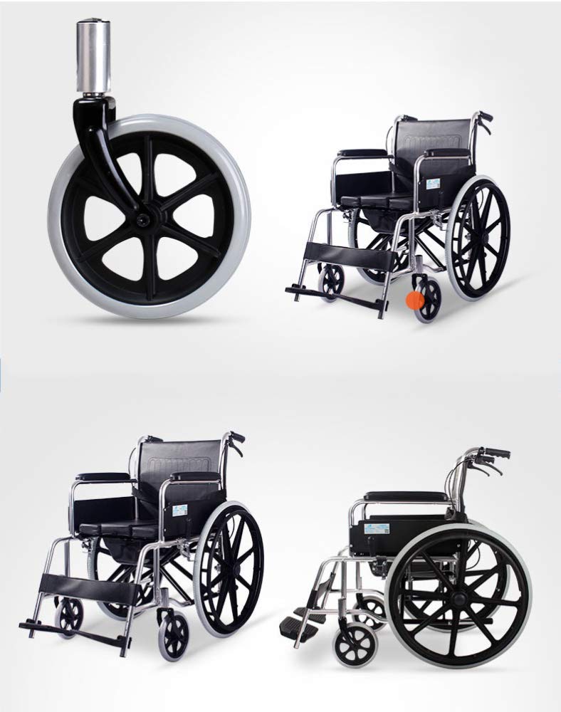 Sedia a rotelle,Ausili per la deambulazione per scooter per disabili per anziani multifunzione manuali pieghevoli