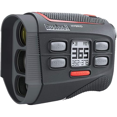 Bushnell Hybrid Golf Laser Rangefinder + GPS Black, Large