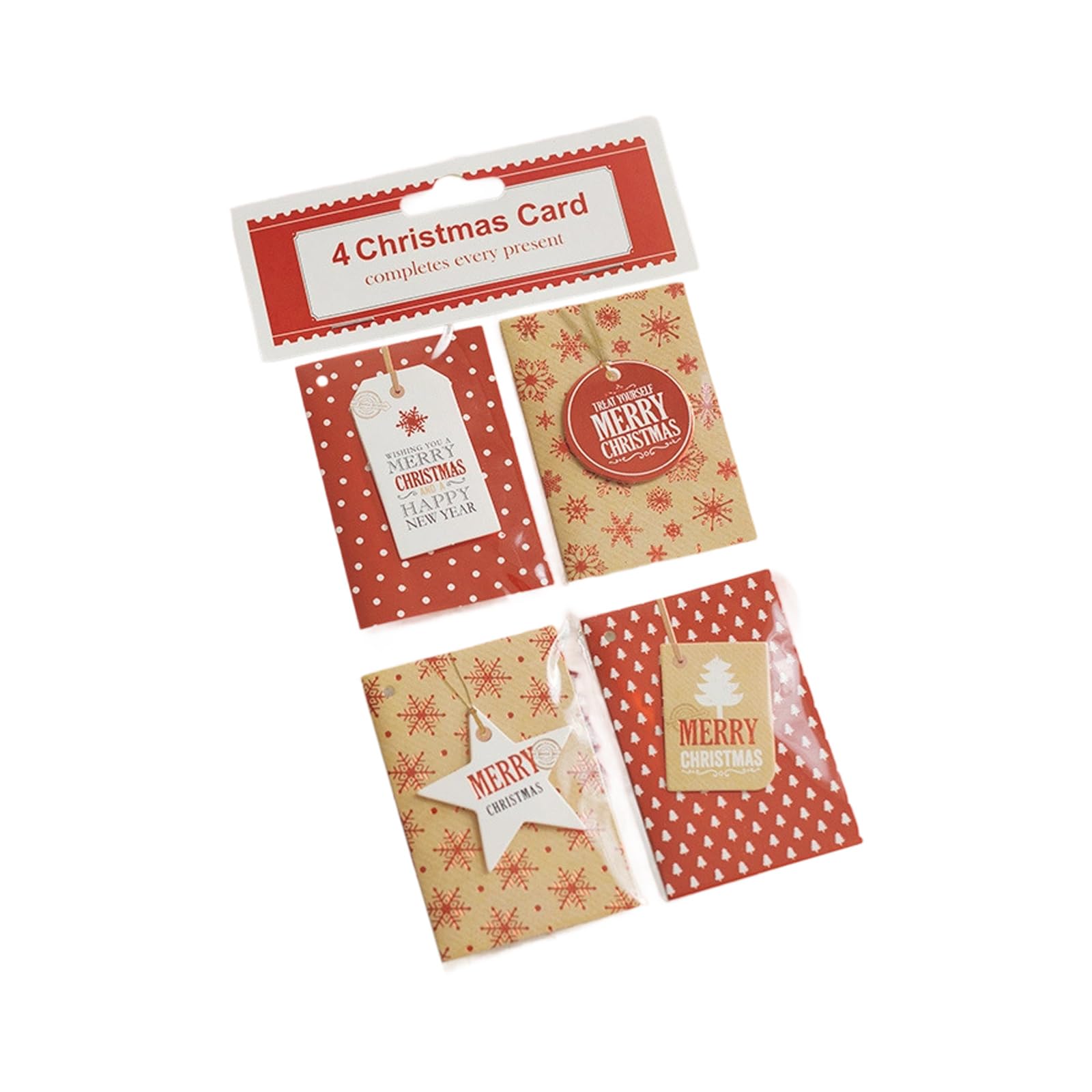 Hsioluted Recycled Paper Holiday Cards Pre Cut Holes Quick Setups Ideal for Kids Craft and Home Decoration Labels with Pre Cut Holes