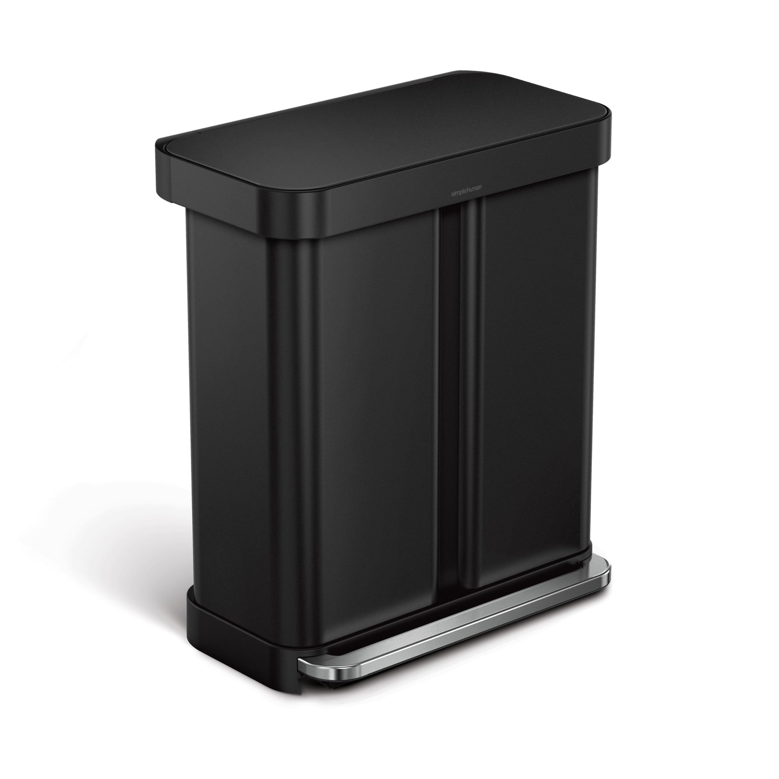 Photo 1 of simplehuman 58L Dual Compartment Rectangular Recycler