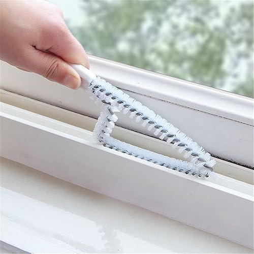 Miniatura 3 de Cepillo de limpieza de ventanas para puertas correderas, cepillo limpiador de ventanas, paquete de 2