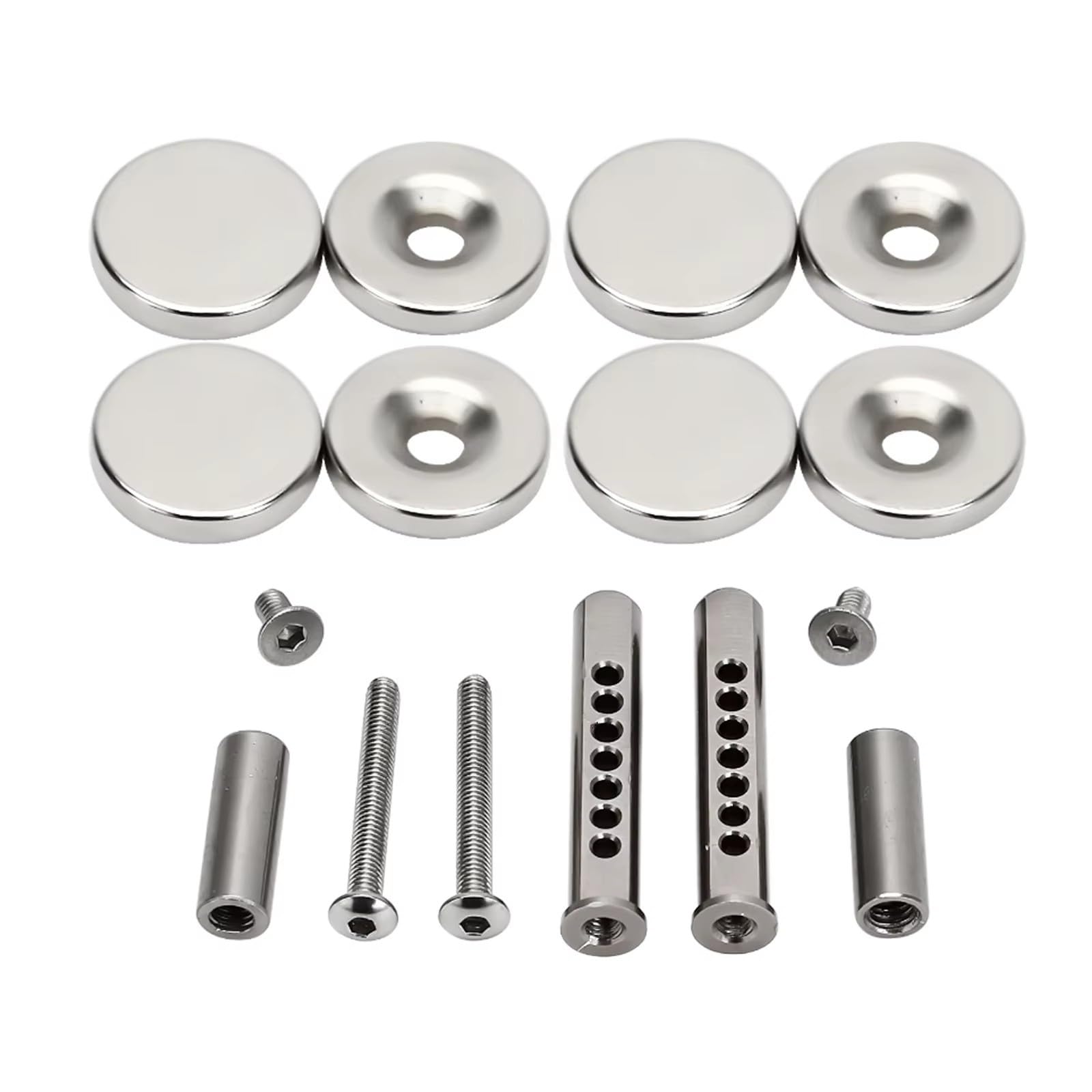 para Axial para SCX10 1/10 RC Soportes De Poste Cuerpo con Imanes