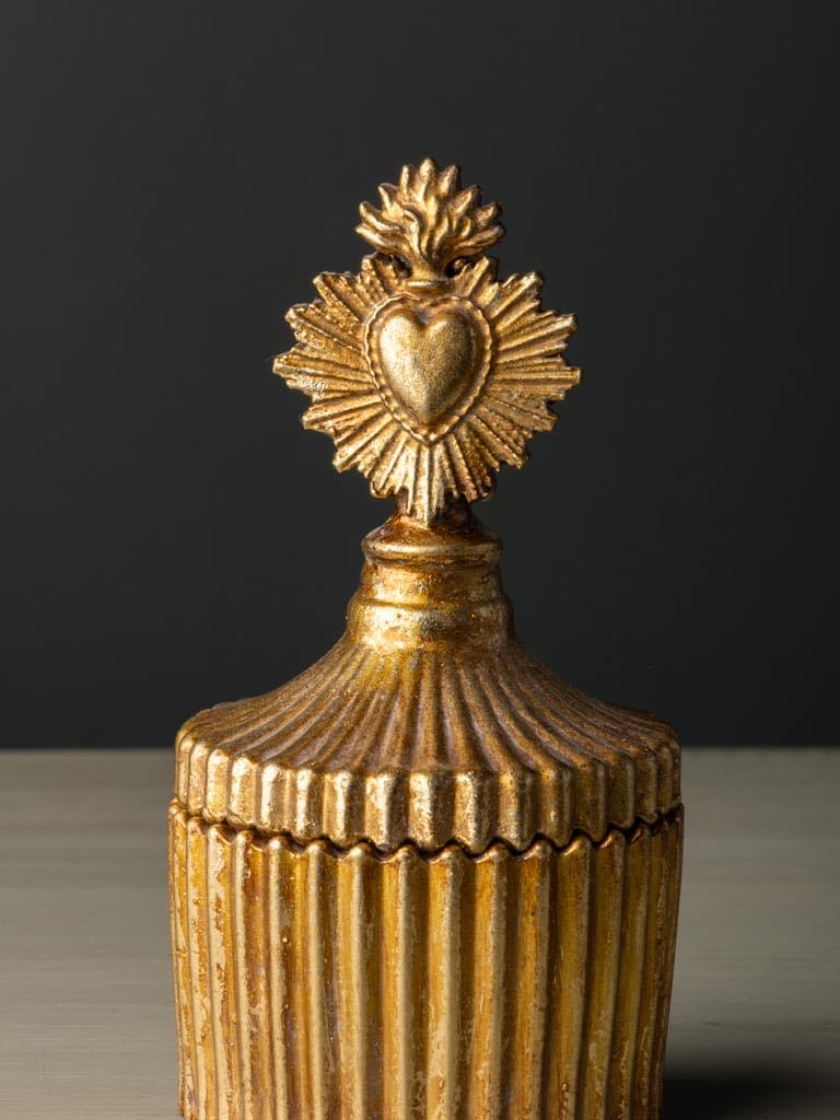 Ex Voto Spiegel Stralend Hart - 28 cm | De Winkel van Lourdes