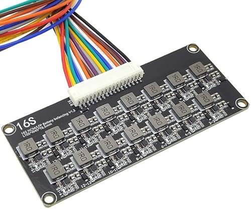 TECNOIOT 1PCS 16S 1.2A Li-Ion Lifepo4 Batteria al