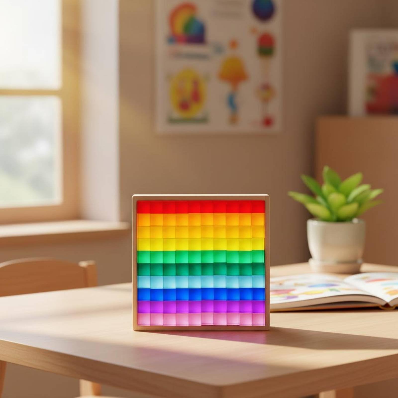 Blocchi da Costruzione Acrilici Cubi Colorati Trasparenti Elementi Gioco Educativo Strumento Sviluppo Creatività Idonei per Bambini Classi Tempo Libero Familiare