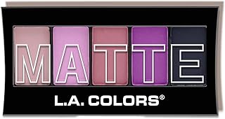 L.A. COLORS Paleta de sombra de ojos mate de ...