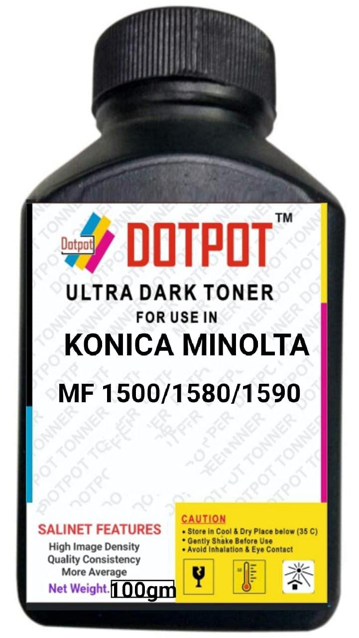 Dotpot Toner Powder Bottle for USE in KONICA MINOLTA MF 1500/1580 / 1590 Printer Pack 1 (B09579PY5M) Amazon Price History, Amazon Price Tracker