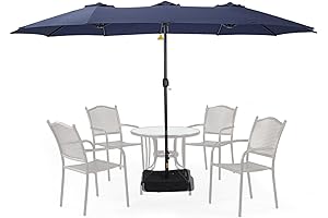 15ft Patio Umbrella for Large Areas