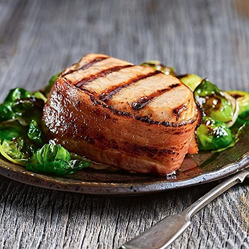 Premium Bacon Wrapped Boneless Pork Chops, 6 Count