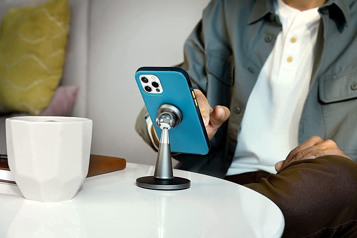 OtterBox Symmetry Case with MagSafe for iPhone 12 PRO MAX (ONLY) - Black - Non-Retail Packaging - Image 8